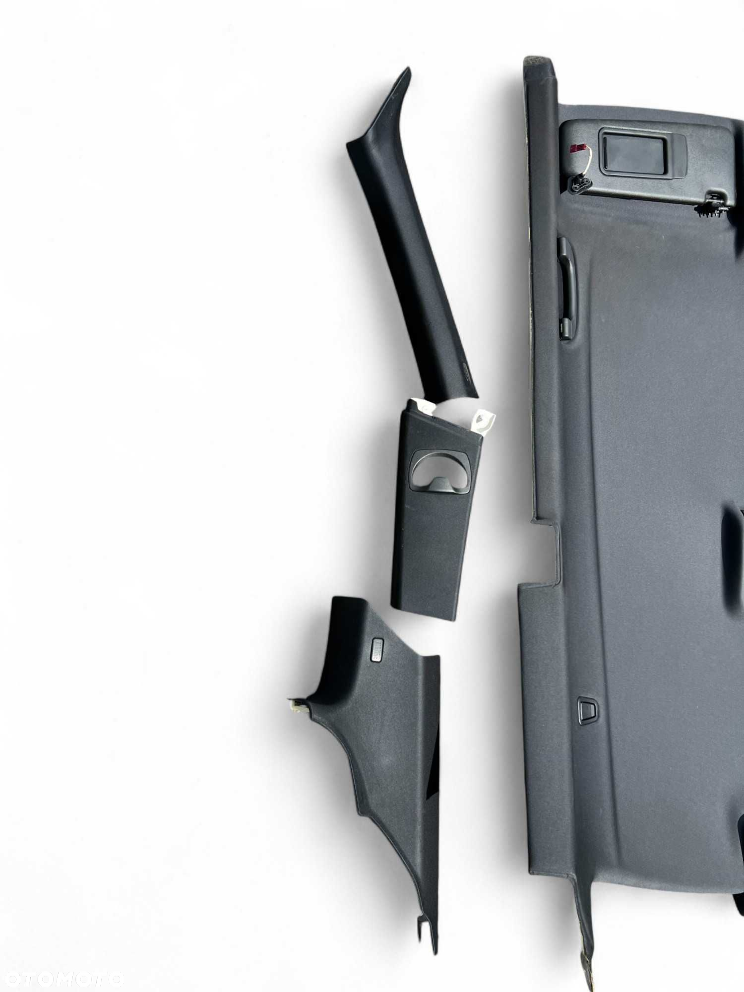 Czarny sufit podsufitka czarna mpakiet bmw e92 oryginalna slupki - 6