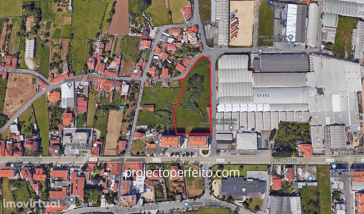 Lote de Terreno  Venda em Cortegaça,Ovar - Grande imagem: 2/8