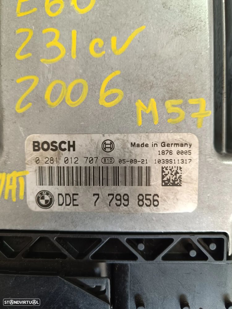 Motor Bmw 530D 231cv E60 M57 306D3 bloco aluminio caixa velocidades 6HP28 047w3e - 12