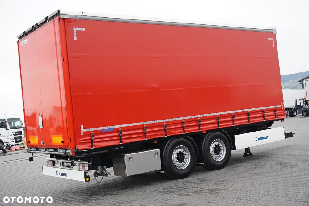 Krone TANDEM / DŁ. 7,3 M / BURTO - FIRANKA / 18 PALET - 22
