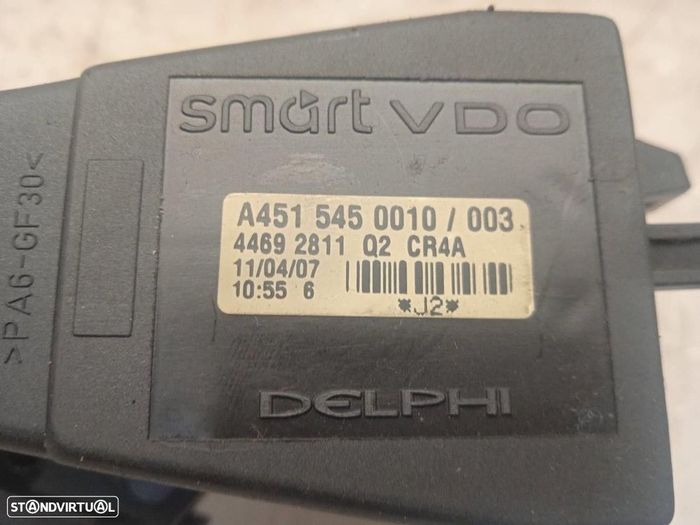 COMANDO LUZES SMART FORTWO COUPÉ 2007 - 2