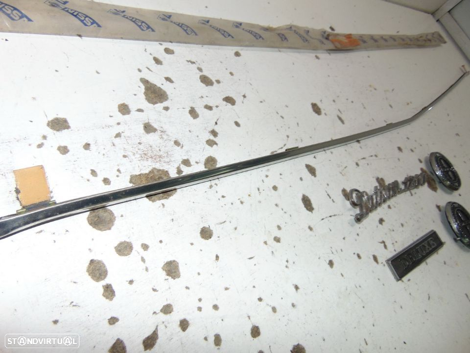 datsun 1200 2 portas friso do capot novo e original - 4
