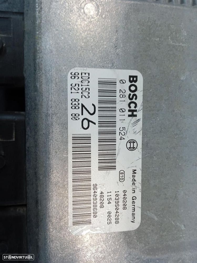 CENTRALINA MOTOR UCE CITROEN C5 I 2004 -9652183880 - 3