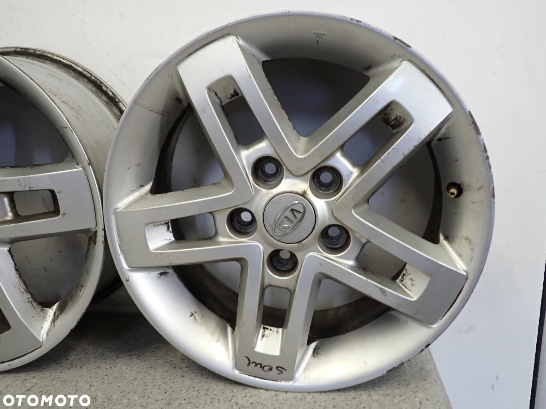 KIA SOUL 09- FELGI ALUMINIOWE ALUFELGI KOMPLET 16x6.5 ET51 - 5