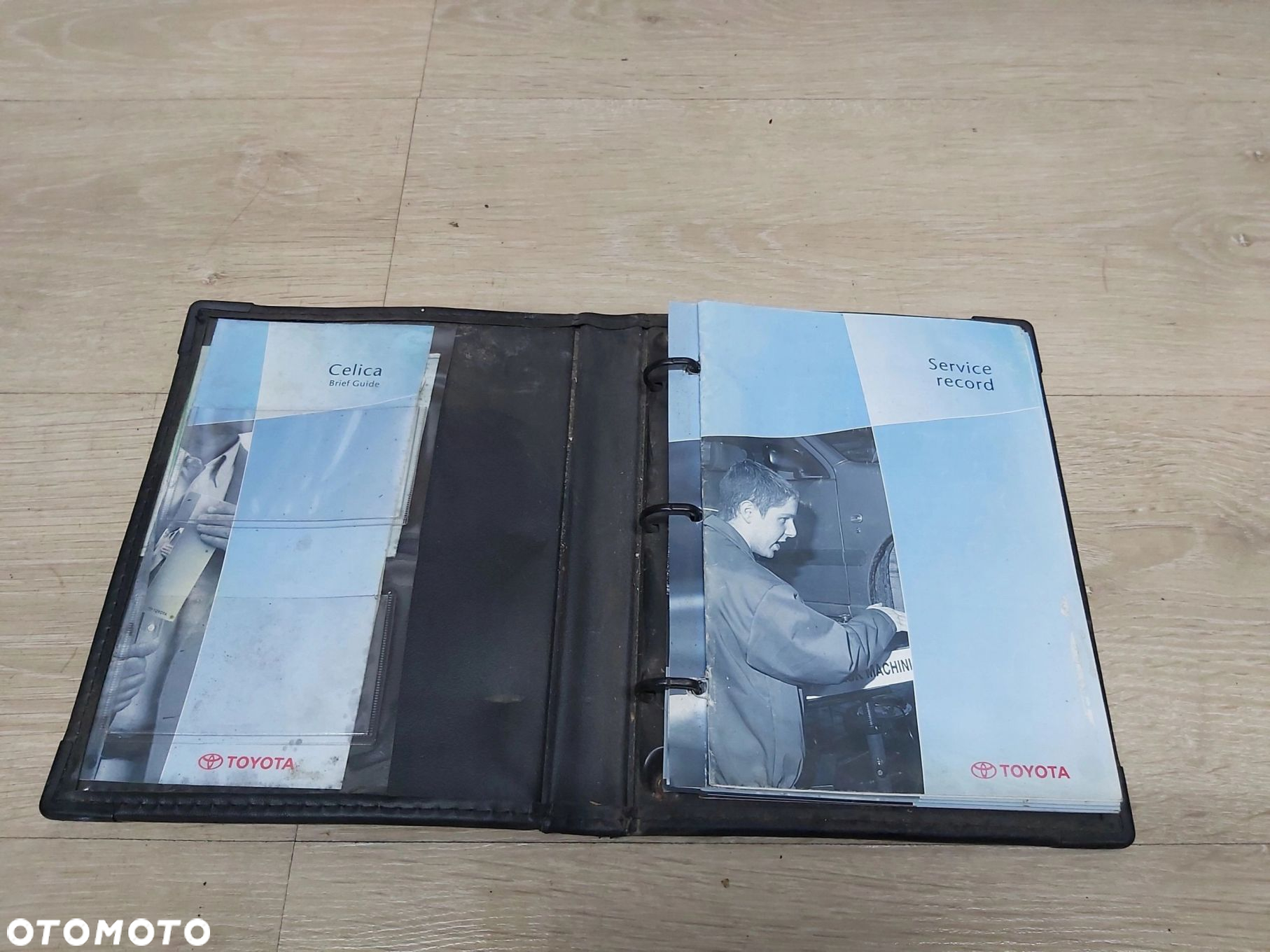 Toyota Celica VII etui na dokumenty pokrowiec na instrukcję - 4