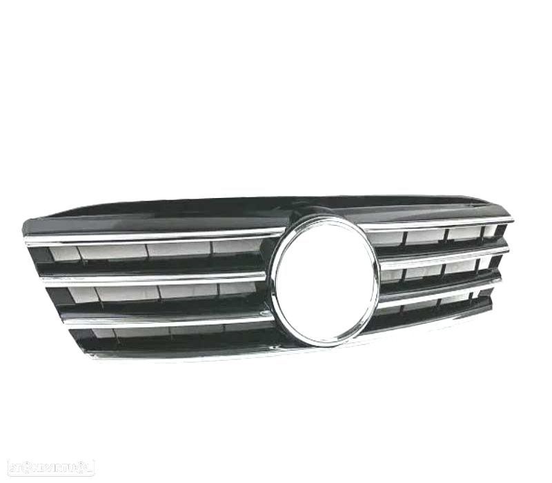 GRELHA FRONTAL MERCEDES CLASE C W203 00-07 LOOK AMG - 2