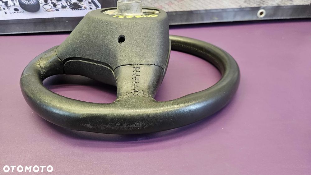 Kierownica Trzy 3 Ramienna Czarna Skóra Soul Air Bag Poduszka Kabel Wtyczka AUDI A4 B6 B7 - 18