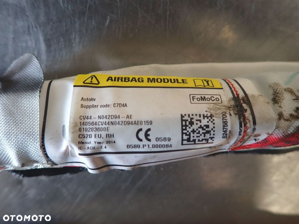 KURTYNA POWIETRZNA PRAWA PASAŻERA FORD KUGA II - 2