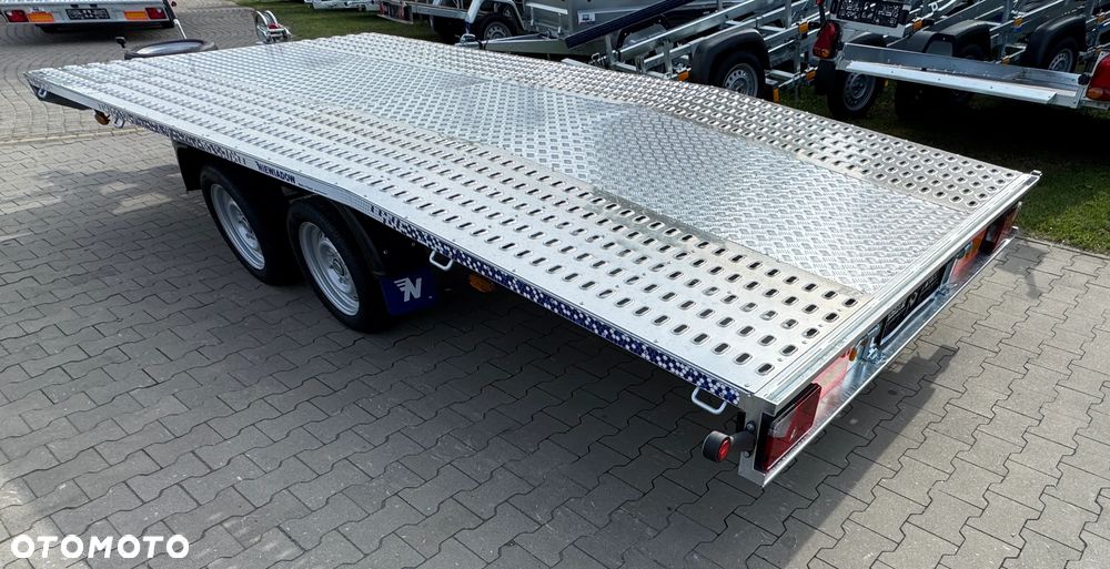 Niewiadów Laweta samochodowa NIEWIADÓW  Jupiter 4,5x2,10 cm DMC:2700kg+Wypełnienie środka blachą aluminiową ryflowaną - 9