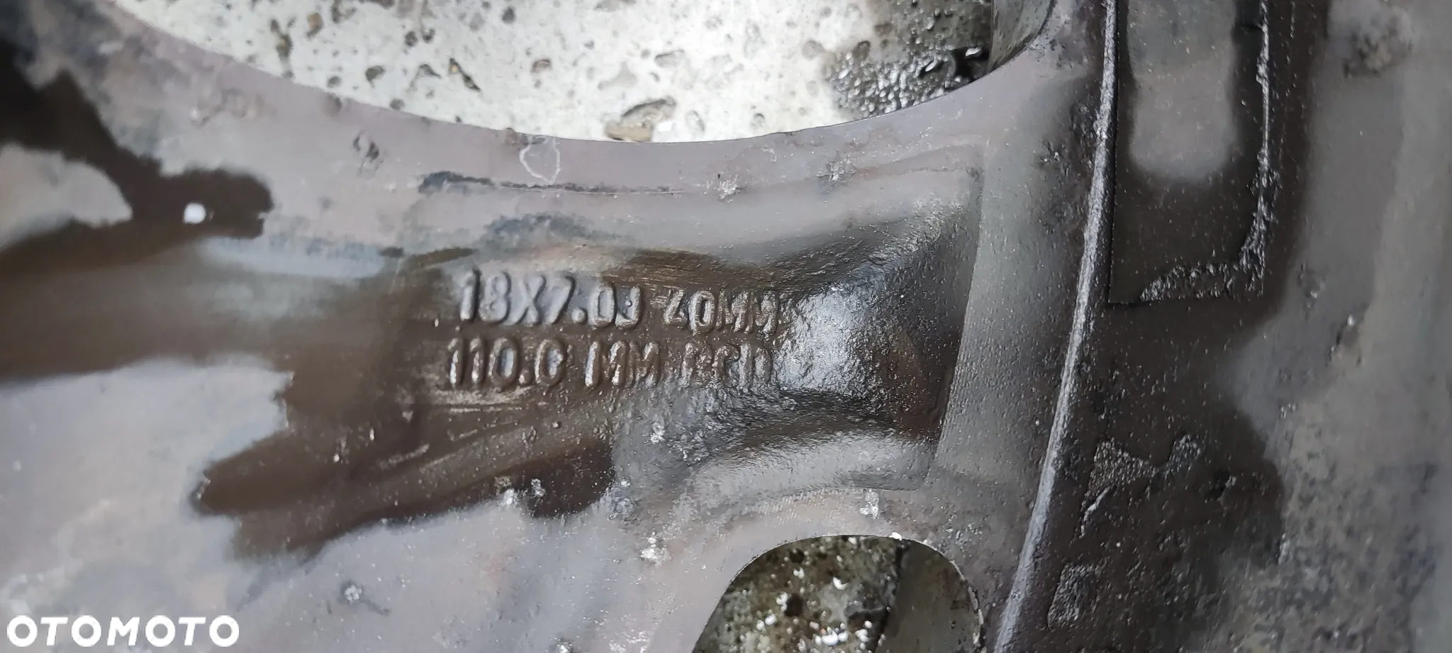 Felga aluminiowe Jeep Compass 18x7,0J ETC 40 MM 5 X110 - 2