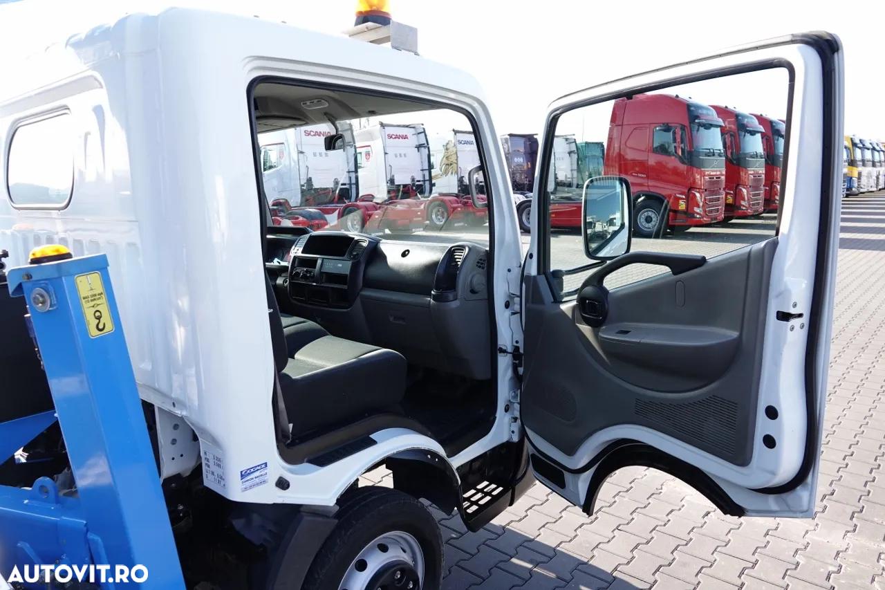 Renault CABSTAR NT 400 / LIFTING 18 METRI / SOCAGE T318 ridicator de cosuri / COS 2 PERSOANE - 225 kg / DUPA CONTRACTUL DE SERVICE - 37