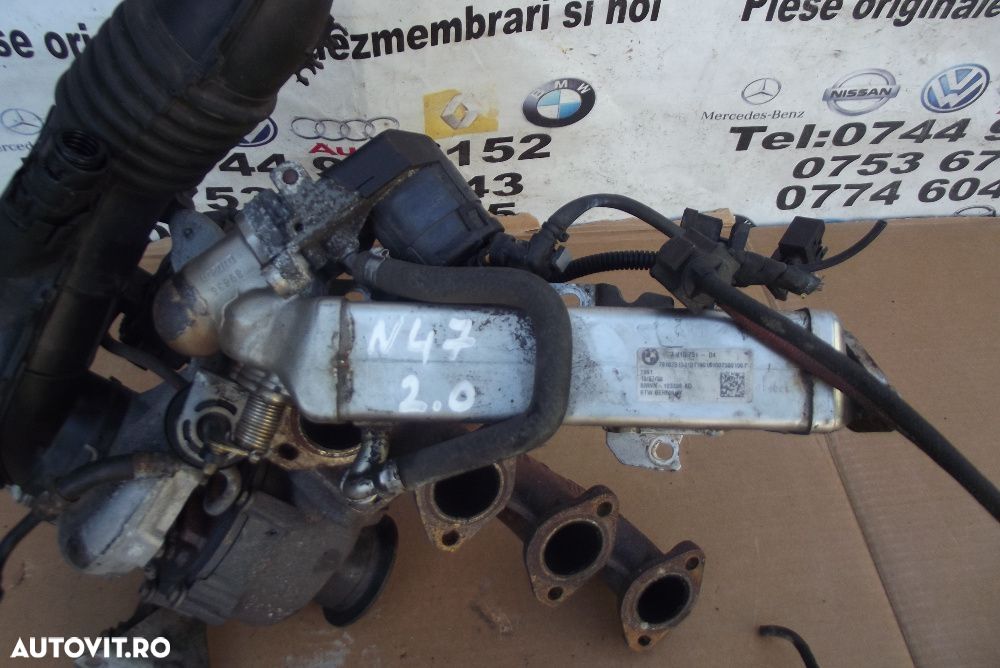 Supapa EGR BMW e61 Racitor gaze BMW F10 e60 E90 E91 E92 E93 E87 N47 - 2