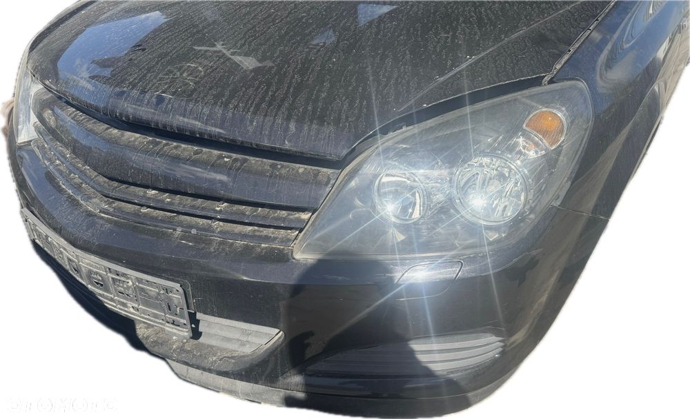 Opel astra h GTC zderzak maska lampa przód kompletny - 3
