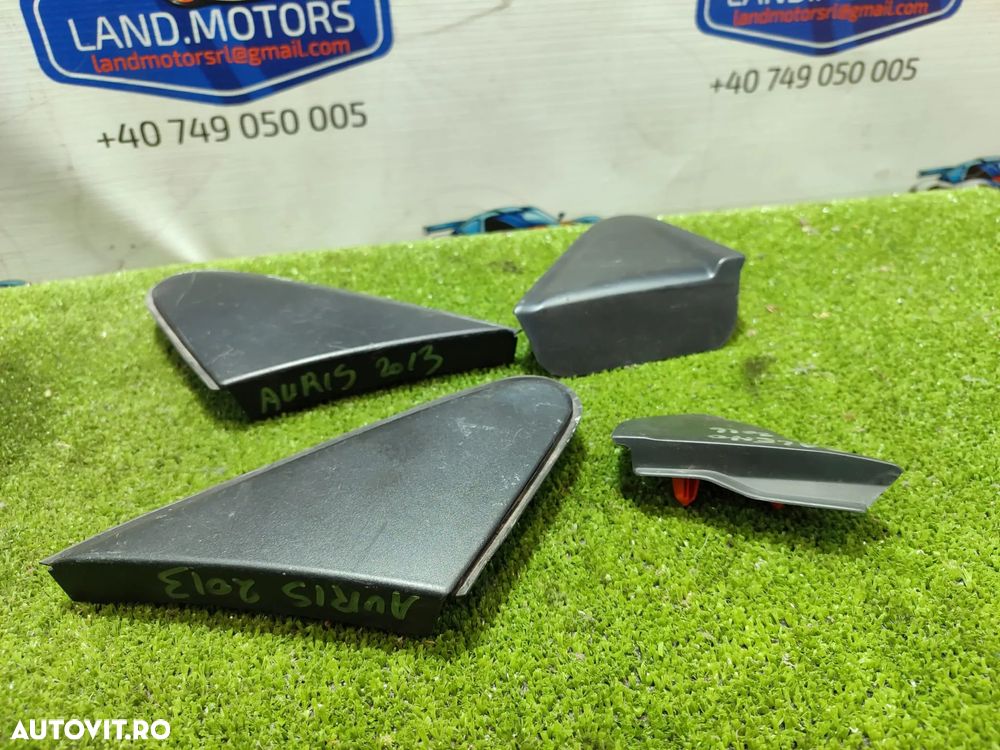 ORNAMENT ARIPA DREAPTA TOYOTA AURIS 2013 HYBRID 1.6 BENZINA / Hatchback / 2012-2018 / SUZUKI BALENO SZ5 2016 1.0 BENZINA K10C-T / HATCHBACK 2016-2025 / RENAULT CLIO 4 1.2 BENZINA 2016 / 2012-2018 COD OEM 60117-02110 / 60118-02110 / 77191-68P0 / 638741447R - 2