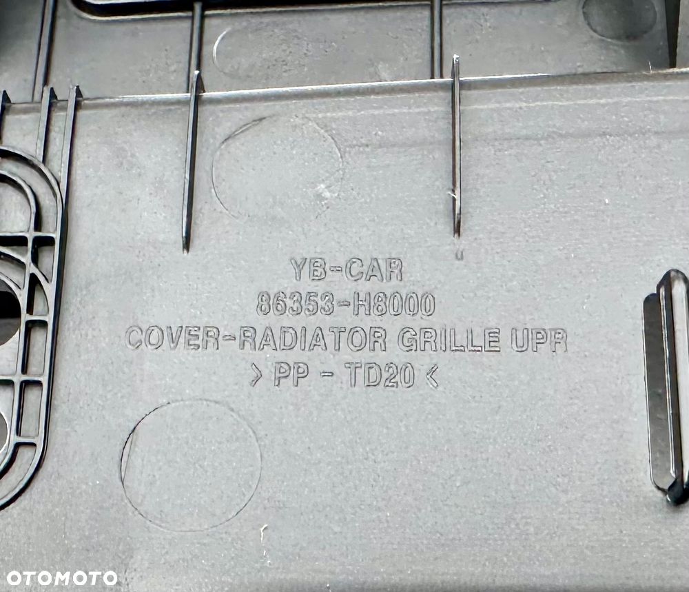 KIA RIO 4 IV 2017 - 2020 osłona pasa zamka nad zderzak NOWA ORYGINAŁ OE - 7