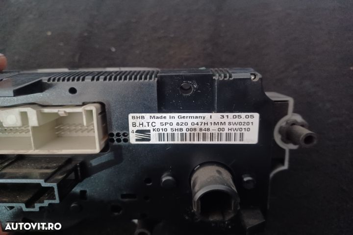 Comanda clima 5P0820047K 5P0820047K Seat Altea 1 [2004 - 2009] Miniva - 4