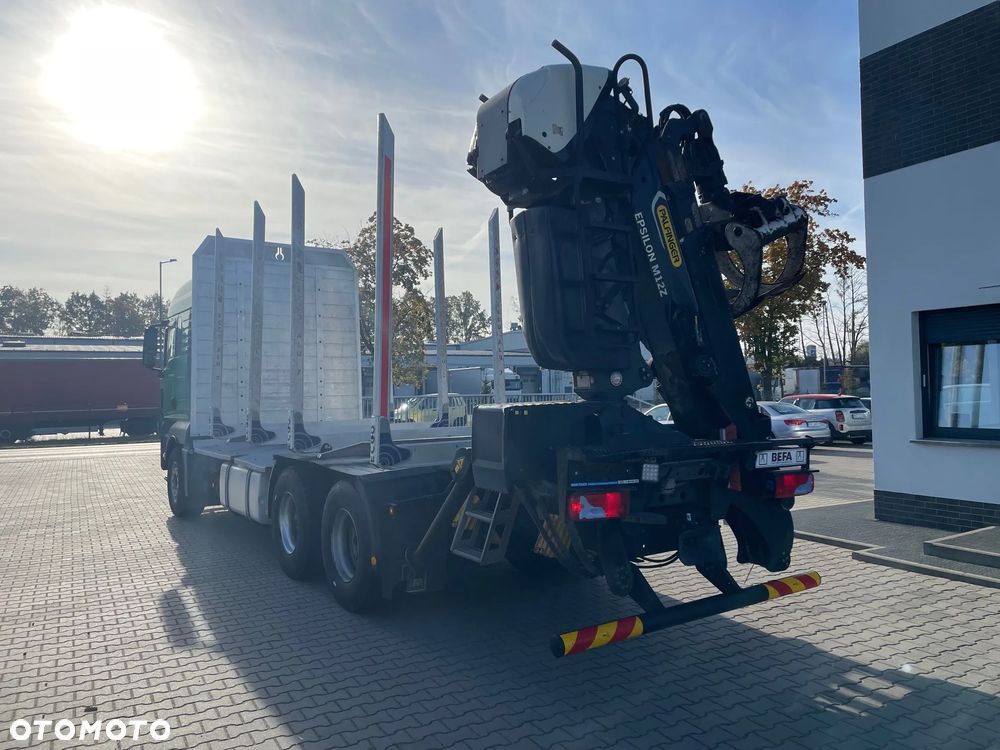MAN TGX 26.500, 6x4, HDS EPSILOM M12Z, do transportu drewna. - 6