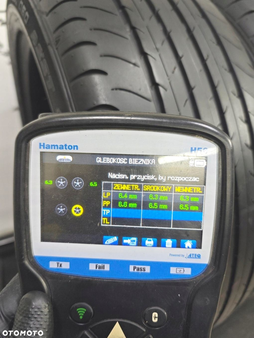 225/50R18 dunlop 2019 opony letnie 6mm 50849 - 8