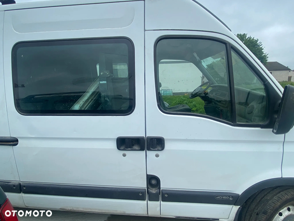 Renault MASTER II LIFT Opel MOVANO Drzwi prawe przesuwne suwane z szybą białe