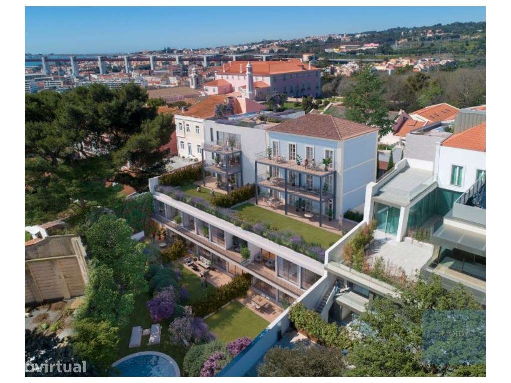 Apartamento T3 no Real Calçada na Tapada das Necessidades - Grande imagem: 2/17