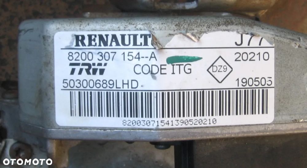 wspomaganie przekładnia MODUS RENAULT 8200307154 - 6