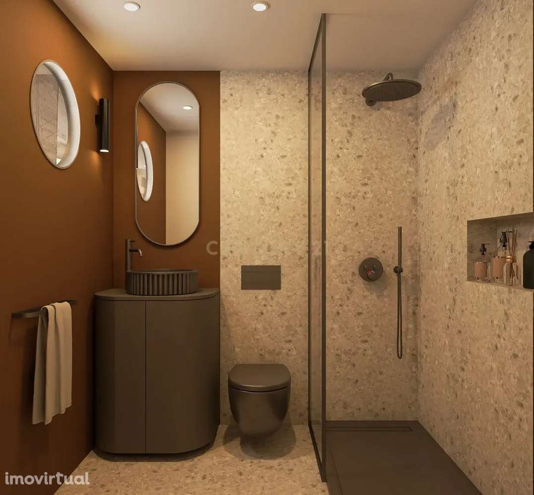 Viva o Charme do Porto: Apartamento T1 Duplex Totalmente Renovado em M - Grande imagem: 4/13