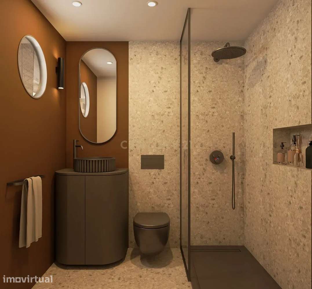 Viva o Charme do Porto: Apartamento T1 Duplex Totalmente Renovado em M - Grande imagem: 5/13