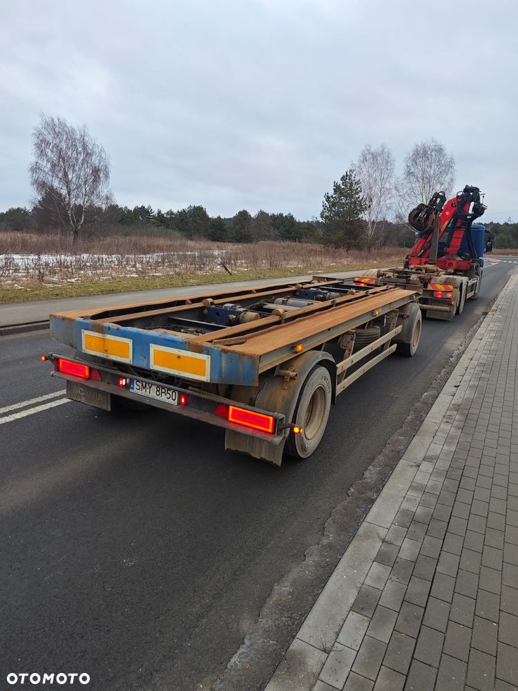 Polkon PRZYCZEPA POLKON PK-183 DO HAKOWCA ZŁOMU DO TROCIN DO TRANSPORTU KONTENERÓW ROLNICZA NA DUŻE KONTENERY - 16