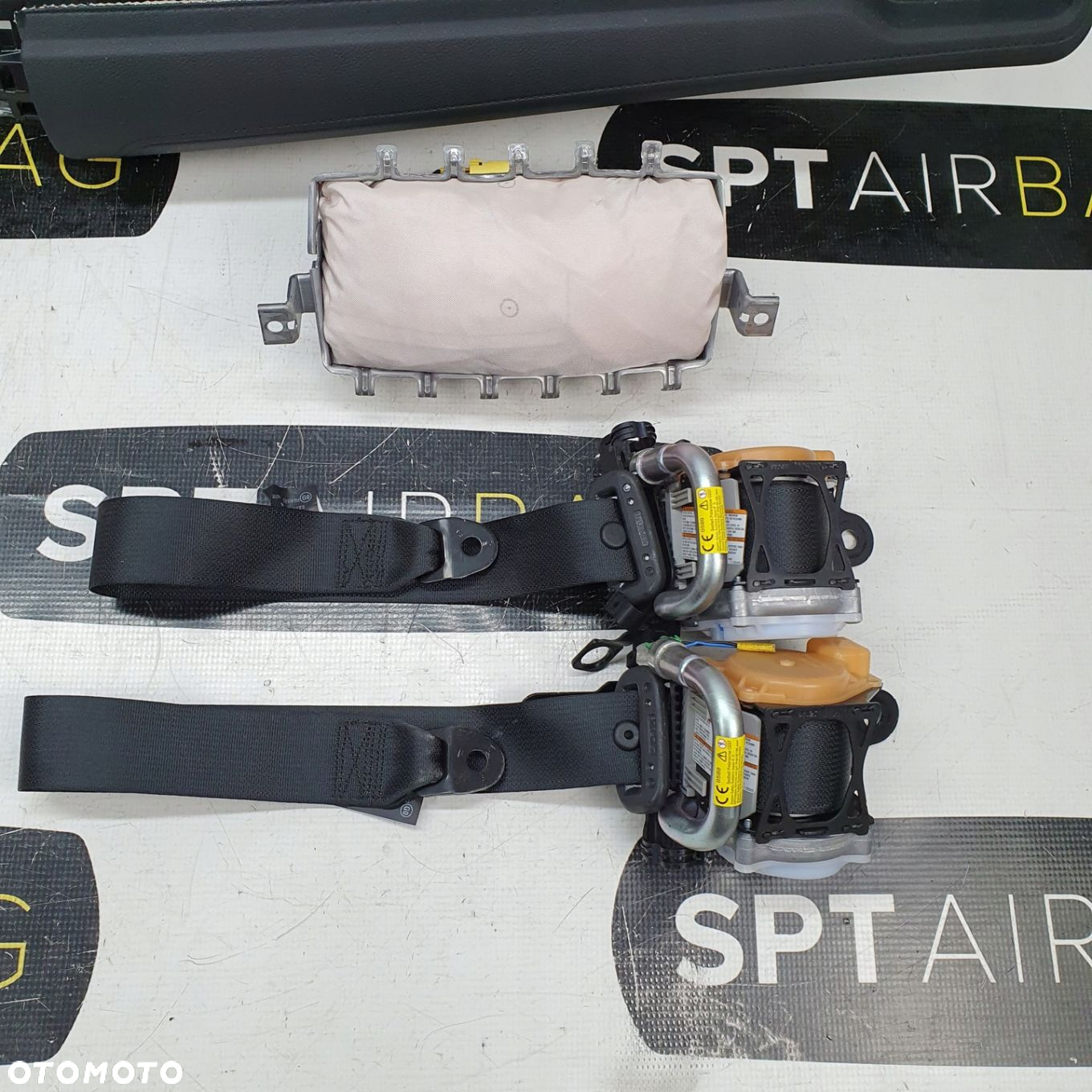 HONDA CIVIC X 10 DESKA ROZDZIELCZA KONSOLA KOKPIT PULPIT PODUSZKI AIRBAG AIR BAG PASY KIT SET - 8
