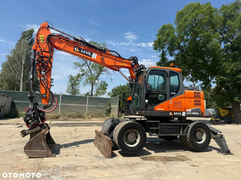 Doosan Doosan DX 165W - 5 z głowicą obrotową - 1