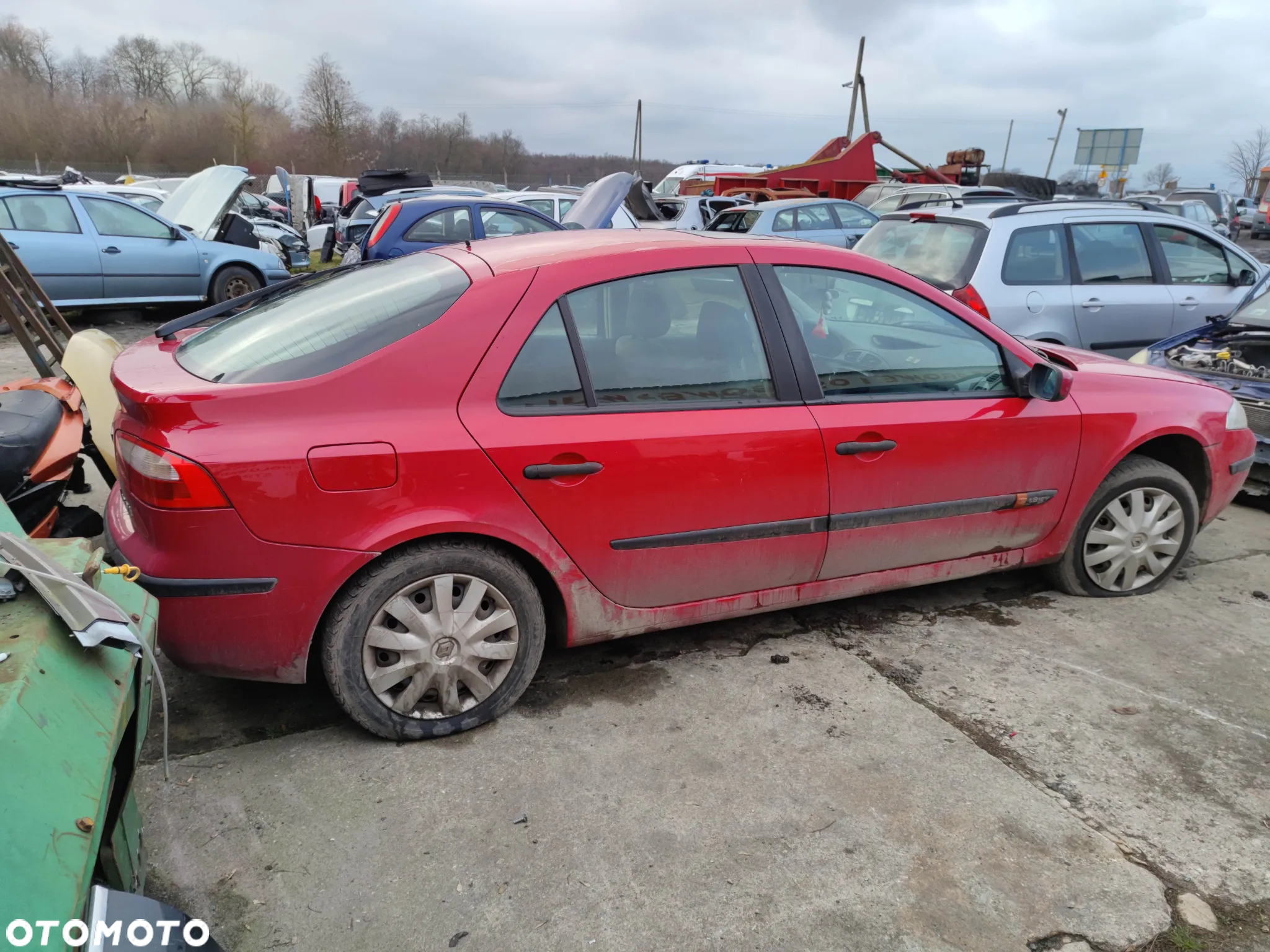 Renault laguna II silnik 1.8 16v lakier OV731 na części - 2
