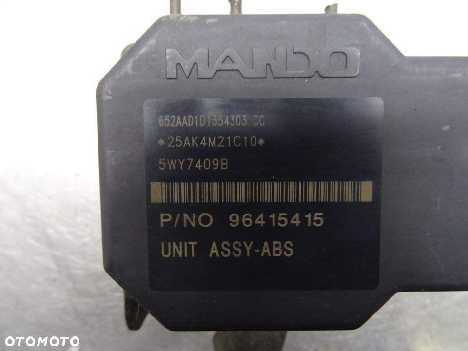 CHEVROLET TACUMA REZZO 04-08 1.6B POMPA STEROWNIK ABS 96415415 UM - 2