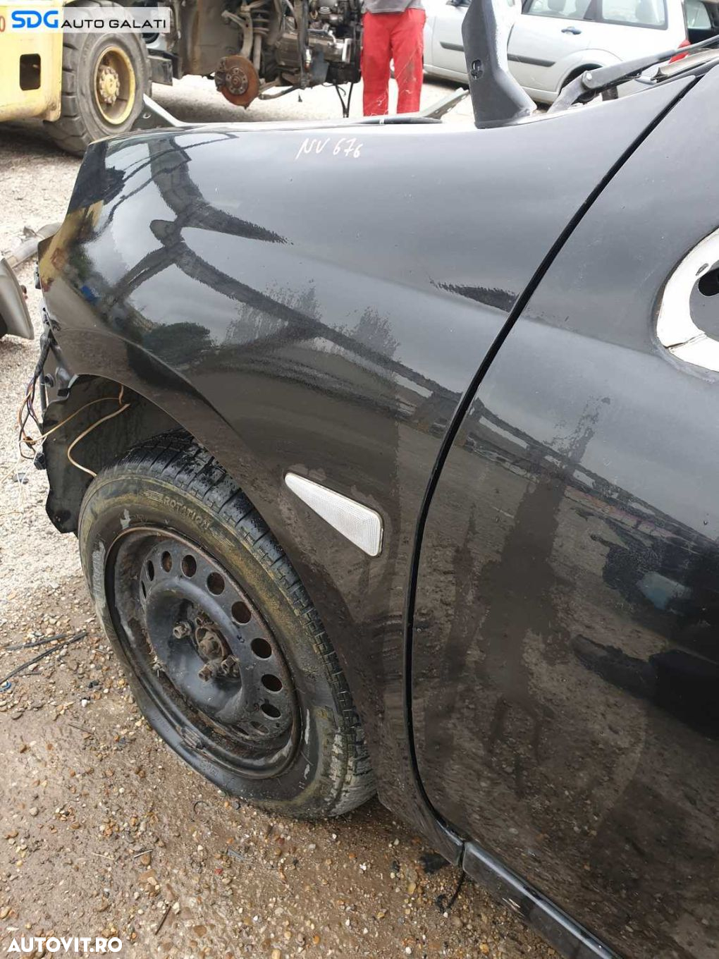 Aripa Stanga Fata Renault Symbol Thalia 2002 - 2012 Culoare NV676 - 3