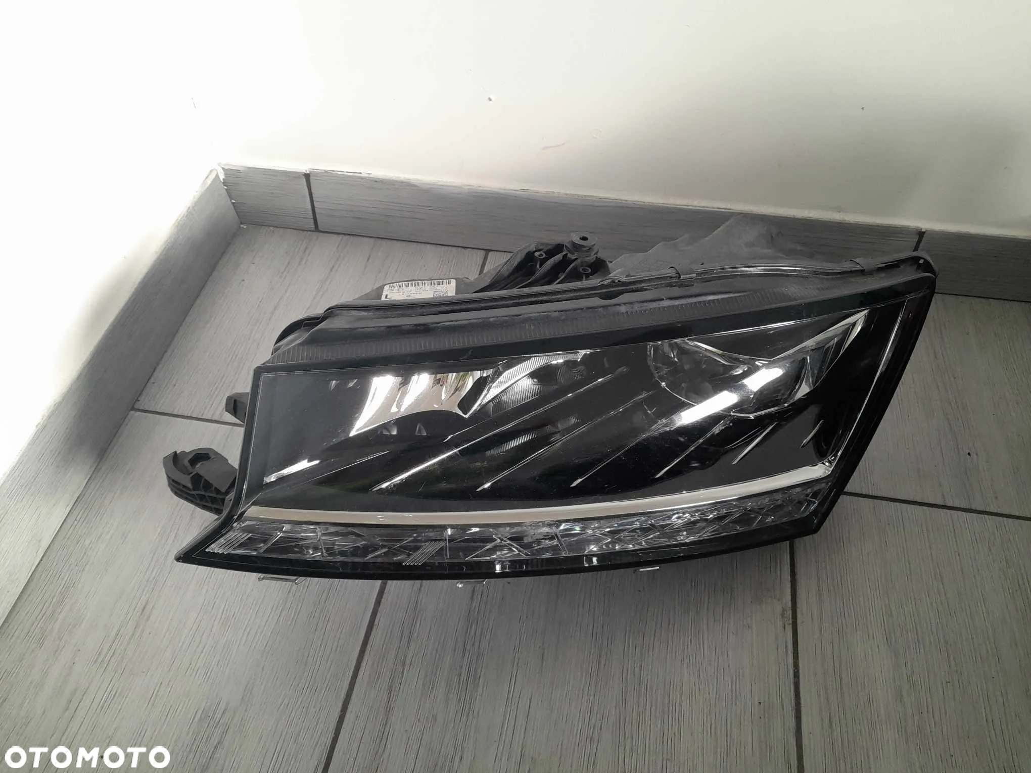 LAMPA PRZEDNIA PRZÓD LEWA SKODA FABIA III LIFT FULL LED 6v1941015f MODUŁ - 4