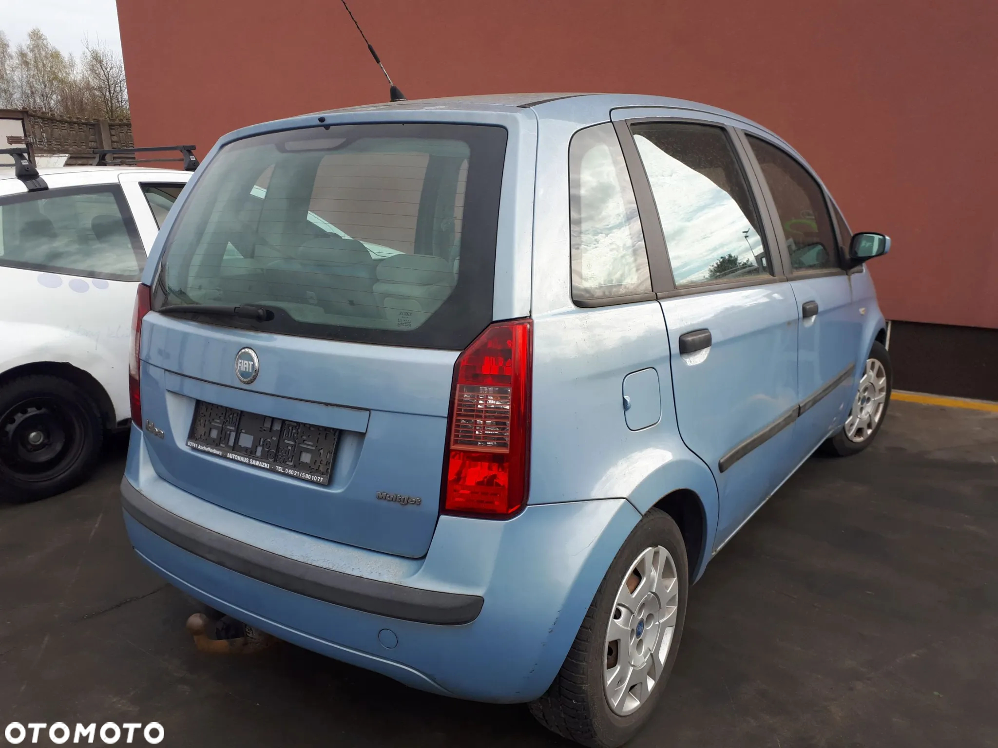 FIAT IDEA 03-10 1.3 16V MJTD MASKA PRZÓD PRZEDNIA 792 - 6