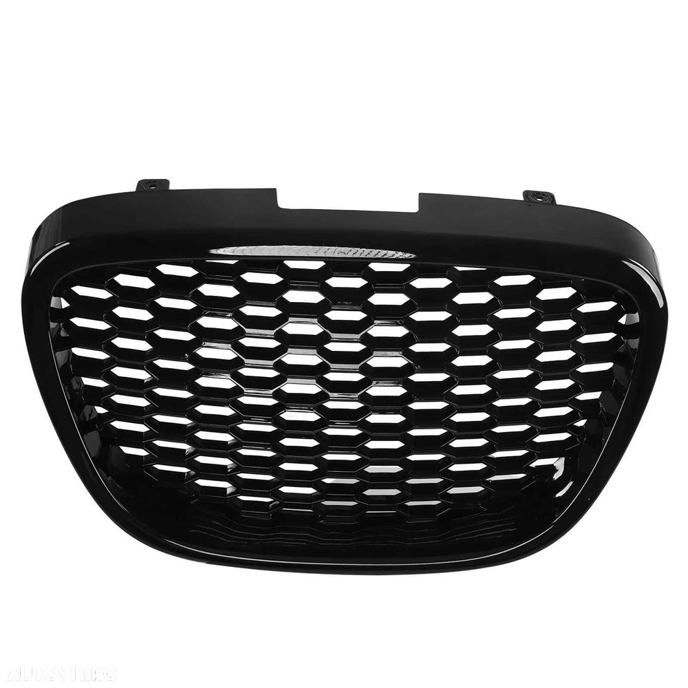 Grila Centrala Bara Fagure Seat Leon 1P, Altea, Toledo, Negru Lucios - 2
