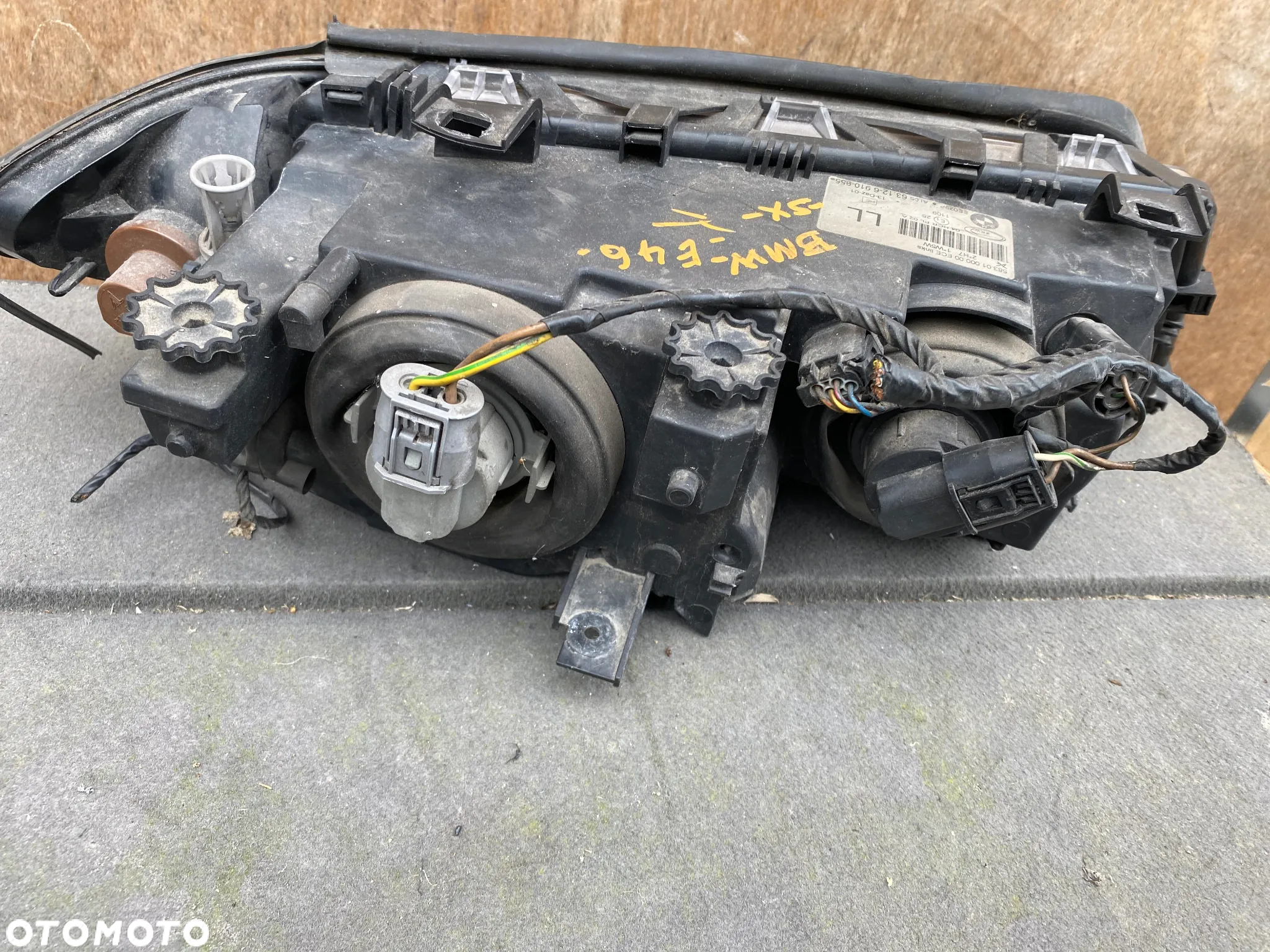 lampa BMW 3 E46 sedan kombi lift  lewy eu cała - 3