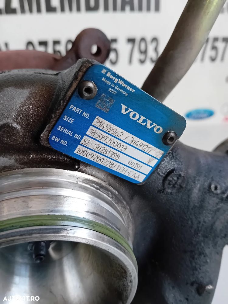 Turbo Turbina Bi-Turbo Volvo S90 V90 XC90 XC60 S60 V70 2.0 D Euro 6 Cod 31459962 31491217 31361655 - 6