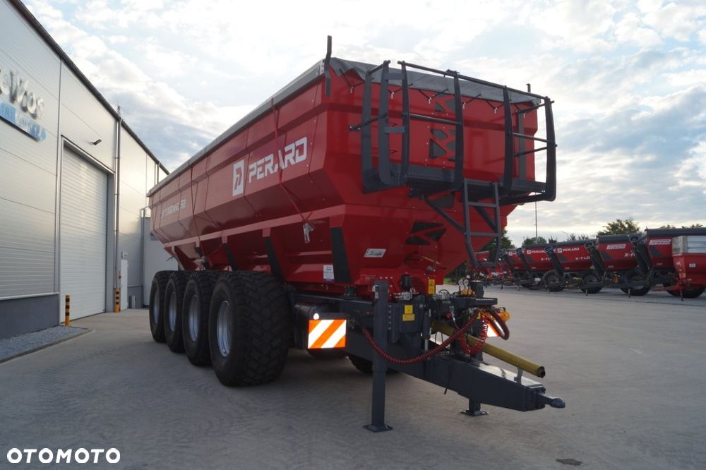 Perard Wóz Przeładowczy INTERBENNE 52 – 52 000 L – QUADREM – ZAWIESZENIE HYDRAULICZNE – 4 OSIE - 6