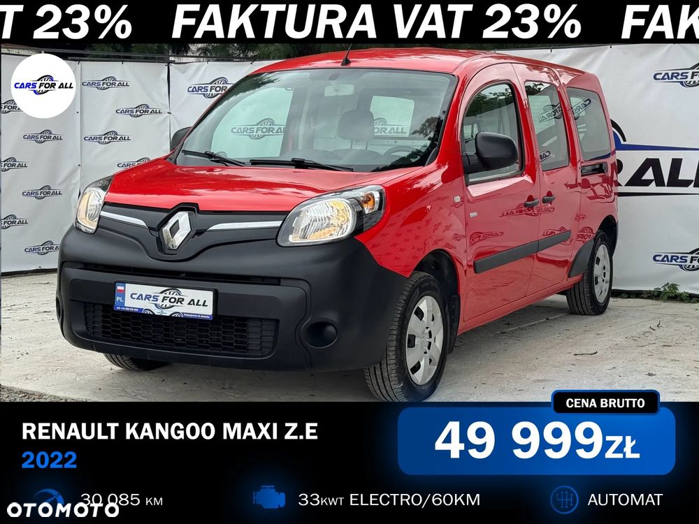 Renault Kangoo Z.E. 2-os electric 2022 - 2