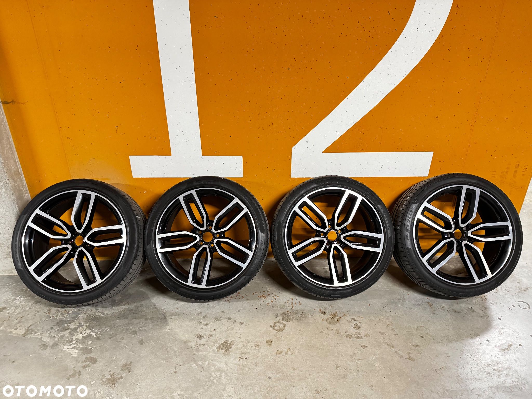 Oryginalne felgi Audi R21 + opony Pirelli – Q5 Q7 Q3 SQ5 SQ7 RSQ3 - 1