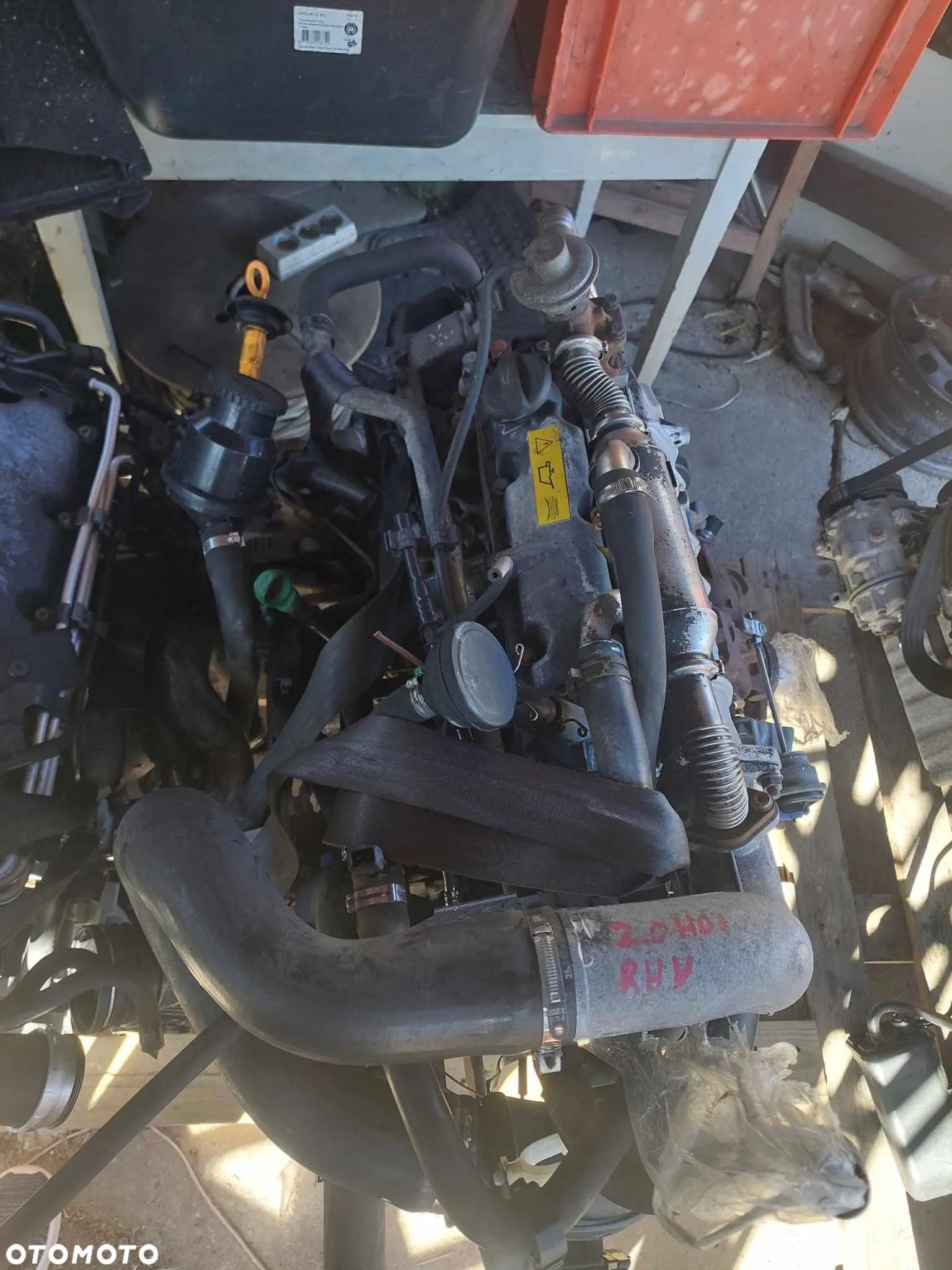 SILNIK SŁUPEK CITOREN FIAT PEUGEOT BOXER JUMPER  2.0 HDI RHV - 1