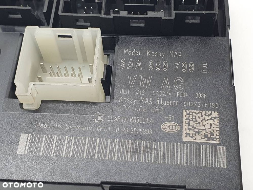 MODUŁ STEROWNIK KOMFORTU VW PASSAT B7 3AA959799E EUROPA - 2