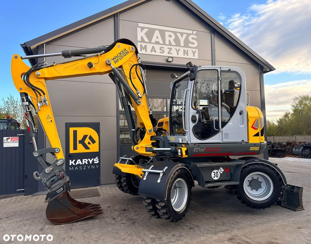 Wacker Neuson EW100 2018 4800 mth KOPARKA KOŁOWA EW 100 - 6