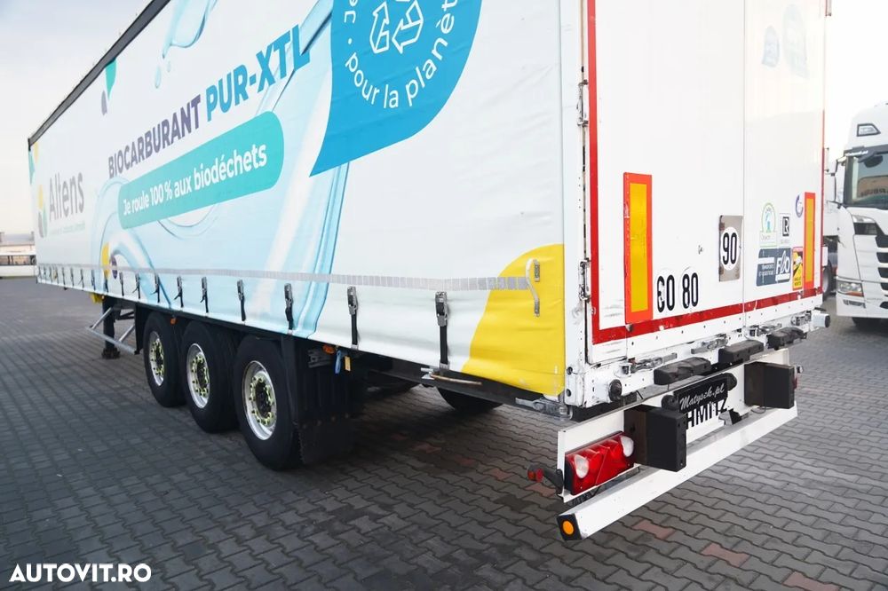 Schmitz Cargobull CORTINĂ / STANDARD / PRELATĂ ARMATĂ / - 11