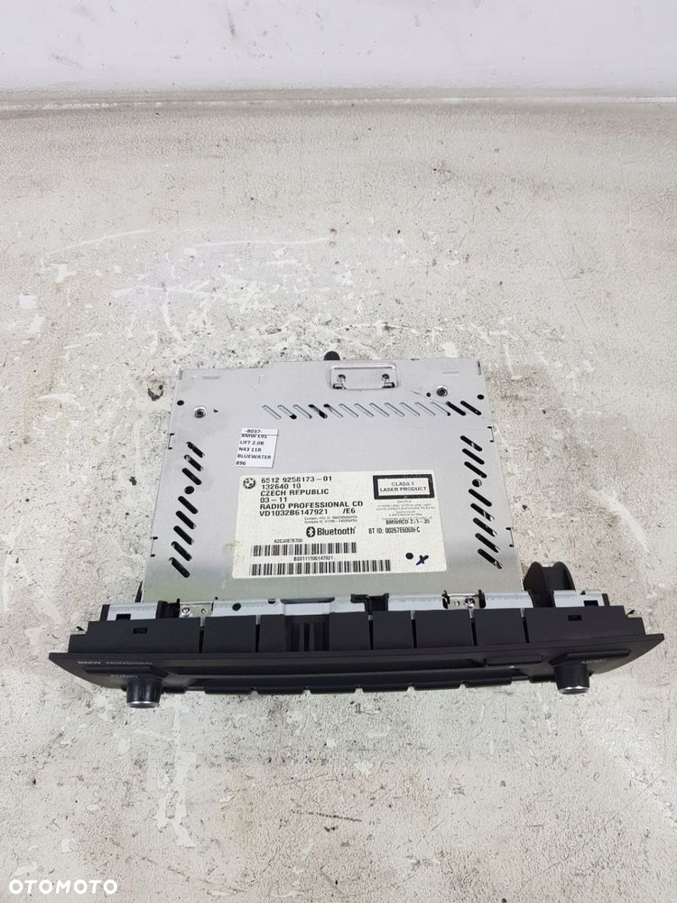 RADIO ODTWARZACZ CD BMW PROFESSIONAL 9258173 BMW E90 E91 LCI EUR - 3