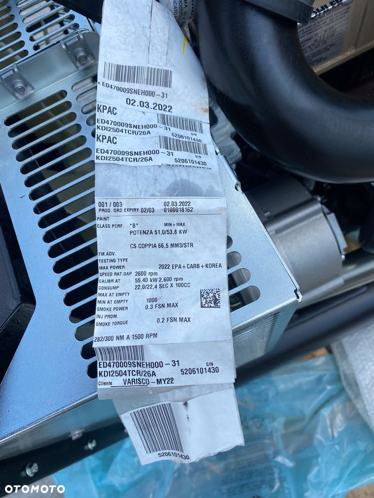 Nowy silnik 2022 Kohler MKL KDI2504TCR T4F SQ 1800rpm - 6