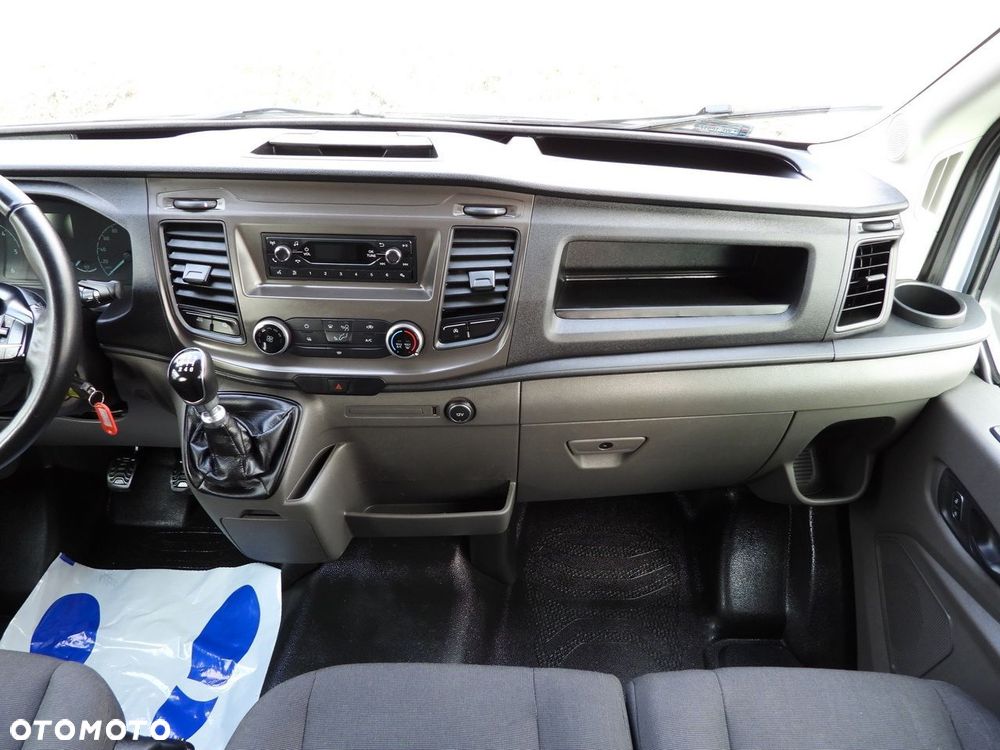 Ford TRANSIT SKRZYNIA PLANDEKA PODWÓJNA KABINA DOKA 7 MIEJSC TEMPOMAT LEDY KLIMATYZACJA  130KM - 29