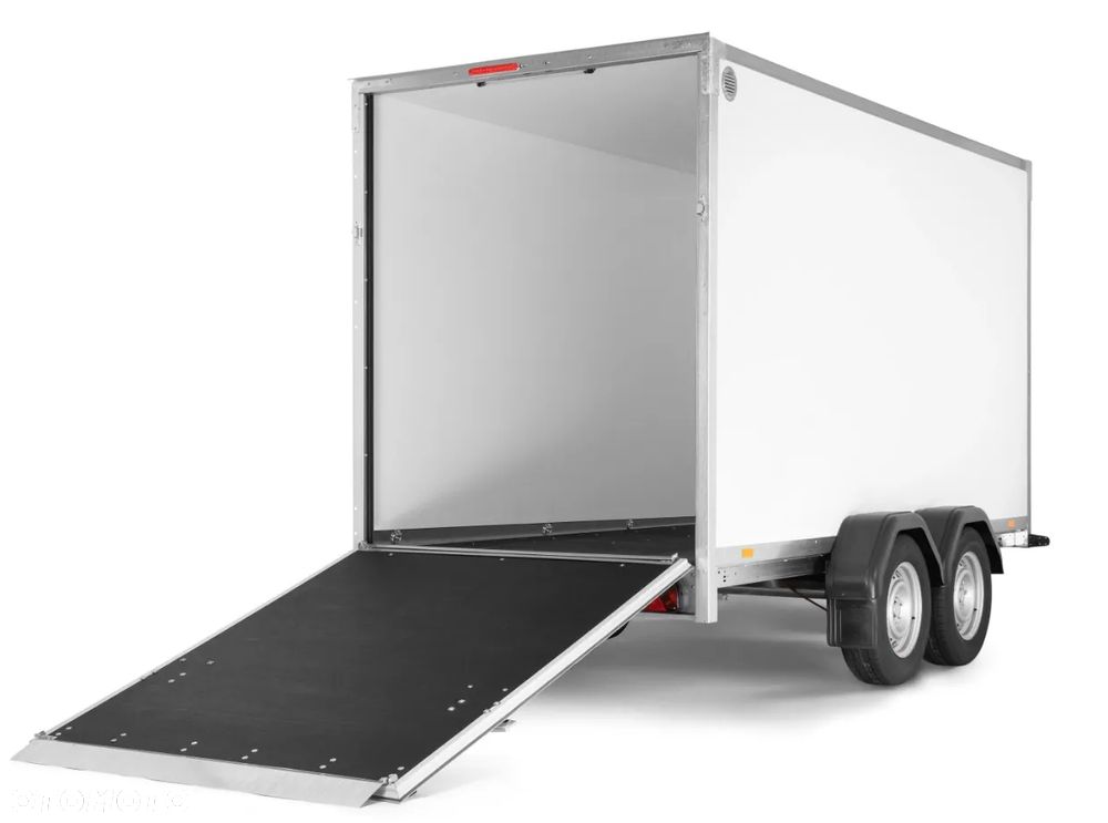 Brenderup Przyczepa CARGO CD260 WBR  furgon z rampą 260x155cm lekka z hamulcem 750kg - 8