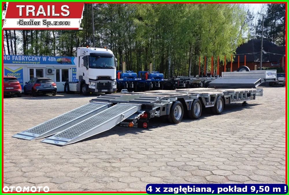 Inny Niskopodłogowa DMC 54 T, dł. 9,60 m, zagłebienia na koła, NAJAZDY HYDRAULICZNE. !!! - 16